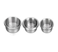 LSYHHXC Portabottiglie for Acqua/Bevande in Acciaio Inossidabile da 2 Pezzi, antiruggine, Universale, 68/85/90 mm, for Modifica Yacht(68MM)