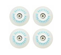LSYHHXC Ruote per pattini in linea, 4 pezzi, 90 A, 80, 76, 72, 68, per pattini scorrevoli, 73 (blu, 68 mm)