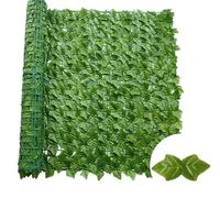 LSYHHXC Siepe Artificiale da Esterno for La Casa, L'esterno, Il Giardino, Il Balcone, La Decorazione, La Pianta Finta, L'edera Artificiale,la Privacy(WL-PT-QDG,50X200CM)