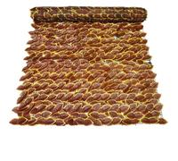 LSYHHXC Siepe Artificiale da Esterno Siepe Artificiale for La Privacy, con Foglie di Edera Finta, for Interni Ed Esterni, Giardino(Brown Ivy Leaf,200x50cm)