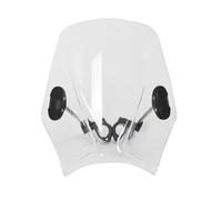 LSYQFB Parabrezza Moto per Yamaha Xv950 2014-2019, Moto Parabrezza Spoiler Parabrezza Aria Deflettore del Cupolino Spoiler Deflettore Protezione Carenatura Anteriore Visiera,C