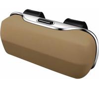 LSYSND Custodie per Occhiali da Auto per Volkswagen ID.7 2025, Custodia Rigida in ABS per Occhiali da Sole, con Visiera, Accessori Interni AntiGraffio, premere per Aprire, Grigio