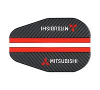 LSYZGRBC 2 Pezzi Copertura Antipioggia per Specchietto Retrovisore Auto, per Mitsubishi Mirage C4 ES Le Carbonite Edition SE Parapioggia Specchietti Accessori Auto,B