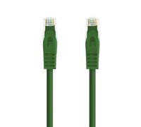LSZH Cat.6A UTP UTP, cavo di rete a tubo flessibile AWG24, colore verde, lunghezza 1,0 m, ideale per connessioni in rete ad alta velocità, garantisce durata e resistenza al fuoco.