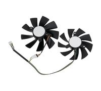 LT Easiyl 1 Paio Di Ventole Per Schede Grafiche Compatibile Con ZOTAC GAMING RTX 2070 MINI Compatibile Con ZOTAC GTX 1080TI