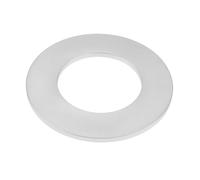 LT Easiyl 1 Pz. Rubinetto Da Cucina Grande Base Riparazione Rondella Alluminio 70 X 40 X 3 Mm Accessori Riparazione Rubinetto Rondella Piatta Per Rubinetto Doccia Fissaggio Argento
