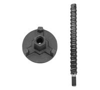 LT Easiyl 1 Set Di Barre Filettate Calcestruzzo Con Dado Ad Alette Per Supporto Perforazione A Carotaggio Macchina A Utensili Perforazione A Industriali Accessori Perforazione A Impieghi Gravosi