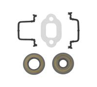 LT Easiyl 1 set di guarnizioni per motosega compatibile con Husqvarna 435 440 lato frizione 16,6 x 32 x 3,7 mm lato ruota magnetica 12 x 32 x 3,7 mm con guarnizione di tenuta Guarnizione cilindro