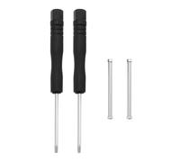LT Easiyl 1 set di perni di riparazione per cinturino orologio con 2 aste a vite in metallo, 2 cacciaviti compatibili con Garmin Fenix 7X/7Xpro/6Xpro/5X Plus/3/3 HR, argento