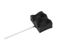 LT Easiyl 1 Stück Bass Drum Beater Pad mit Edelstahlschaft Geeignet für Pedal-Percussion-Instrument-Zubehörteil 21,2 X 10 Cm