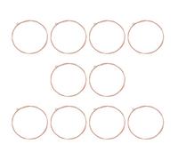 LT Easiyl 10 corde per chitarra, D-4, corde a D, 90 cm, corde per chitarra acustica folk, resistenti alla ruggine, corde di rame