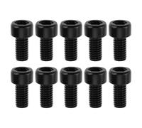 LT Easiyl 10 dadi di bloccaggio M3 x 6 mm per chitarra, compatibili con Floyd Rose (nero)