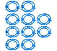 LT Easiyl 10 Pezzi Anelli Di Fissaggio Per Lame Di Rasoio Clip Per Supporto Lama Clip Compatibile con Philips S5008 S5010 S5011 S5013 S5015 Rasatura Blu