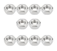 LT Easiyl 10 Pezzi M10x1mm Dadi Esagonali Per Albero Motore In Acciaio Inossidabile 304 Dadi A Filettatura Fine Compatibile Con Simson S50 S51 S70 SR50 KR51 SR4 SR80