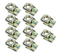 LT Easiyl 10 Pezzi Ricambio Per Cerniera Porta Paratia Dado Prigioniero MRC2178 Compatibile Con Land Rover Serie 2 2a 3 Compatibile Con Defender 5/16 UNF