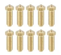 LT Easiyl 10 Pezzi Ugello Per Stampante 3D 0,4mm 21x7mm M6 Ugelli In Ottone 1,75mm Consumabili Compatibile Con Anycubic Kobra 2 Kobra 2 Pro Kobra 2 Plus Kobra 2 Max Kobra 2 Neo