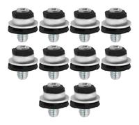 LT Easiyl 10 Pezzi Viti di Montaggio per Disco Rigido 8,6x7,6mm M3 Viti per Disco Rigido 511945-005 Compatibile con HP 2,5 Pollici HDD/SSD G3 G4 G5 G6 Mini PC G2 G3 AIO PC