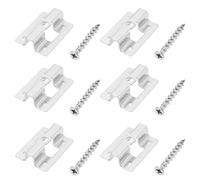 LT Easiyl 100 clip in acciaio inox per terrazze in composito composito clip distanziali di fissaggio nascoste con 100 viti per chiusura pavimento in legno di bambù WPC/BPC