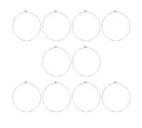 LT Easiyl 10pcs E-1st Corde per chitarra Alta E Corda 86,5cm Corda per chitarra acustica Corda per chitarra folk resistente alla ruggine Sostituzione Corde per chitarra in acciaio inossidabile