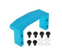 LT Easiyl 1PC Supporto Servo In Alluminio Compatibile Con T-amiya TT-02 Telaio OE 54977 Supporto Servo In Metallo Per Auto RC Telaio Di Montaggio Servo Per Auto RC Blu