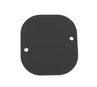 LT Easiyl 1x Copertura Cavità Jack Uscita Chitarra 54x49x2mm Compatibile con Ibanez RG Nero