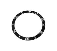 LT Easiyl 1x Orologio Lunetta in Alluminio Anello Nero con Marcature Bianche Compatibile con Rolex Submariner 16800 16808 16810 315-16800-1