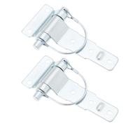 LT Easiyl 2 cerniere in acciaio staccabili tipo D per auto, cerniere rimovibili adatte per rimorchi, camion, furgoni, roulotte, rimorchi, zincatura