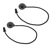 LT Easiyl 2 cinghie di ricambio per ripiano posteriore 2003050 BM51-A46538-AA compatibile con Ford Fiesta, Ford Fiesta 2008-2023, cinghia di fissaggio per mensola per pacchi, accessori per auto