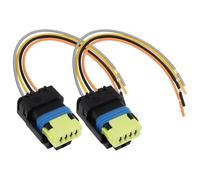 LT Easiyl 2 connettori per luce posteriore a 4 pin, 51277271 211PC042S4021, compatibile con Qashqai J10 2007-2013, 15 cm