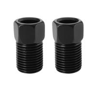 LT Easiyl 2 dadi per manicotto freno a disco per bicicletta, M8 x 0,75, pezzo di ricambio 0720446, vite di raccordo per linea freno compatibile con Magura compatibile con Avid compatibile con Shimano