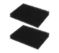 LT Easiyl 2 filtri in spugna compatibili con il sistema di scarico del filtro del carbone SOG, 128 × 99 × 22 mm, per la sostituzione di tutte le varianti della porta dell'auto, colore nero