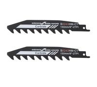 LT Easiyl 2 lame per sega a sciabola S0243HM-CT per calcestruzzo poroso, set di lame per sega, taglio di legno, cemento, mattoni, 152 mm, 2TPI