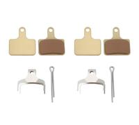 LT Easiyl 2 Paia Di Pastiglie Freno In Metallo Sinterizzato Per Bicicletta Compatibile Con Shimano GRX BR-RX400 800 810 L05 L03 K04 Oro