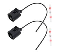 LT Easiyl 2 pezzi 1 pin sensore di pressione olio connettore connettore 1J0973081 compatibile con Audi, Porsche, Volkswagen 98-2016