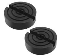 LT Easiyl 2 Pezzi 105X30mm Tampone In Gomma Per Cric Per Auto, Adatto Per Attrezzo Di Sollevamento, Telaio Scanalato, Protezione Del Binario, Carrello Idraulico Crimpato