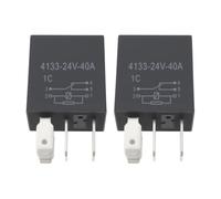LT Easiyl 2 Pezzi 24VDC 5 Pin Relè Automobilistico Di Ricambio 156700-1840 Compatibile Con DENSO