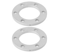 LT Easiyl 2 Pezzi 6 Fori Guarnizione Freno Distanziale 55x44x2,5 Mm Per Bicicletta Elettrica Argento 4 Mm