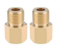 LT Easiyl 2 Pezzi Adattatore Filettato In Ottone M14 X 1,5 Femmina A M16 X 1,5 Maschio Per Interruttore Ventola Tappo Coppa Acqua
