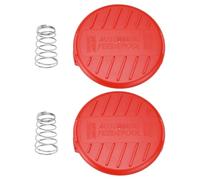 LT Easiyl 2 Pezzi Copri Bobina 385022-03N Copri Bobina Tosaerba Copri Bobina Trimmer Compatibile con Black & Decker BESTA530 GH400 GL4525 GL5028 GLC120 Tosaerba