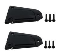 LT Easiyl 2 Pezzi Di Piastra Di Copertura Del Truss Rod Per Chitarra Con Viti 3 Fori Per Chitarra Basso