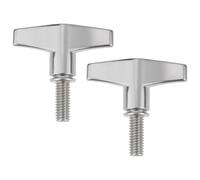 LT Easiyl 2 Pezzi M6x15mm Dadi Ad Alette Per Supporto Per Piatti In Lega Di Zinco Per Batterista
