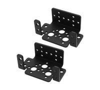 LT Easiyl 2 Pezzi Supporto Servo Multifunzione In Alluminio 58x25,1x37 Mm Applicabile A Sistemi Servo Con Dimensioni 40x45x20 Mm Per Modelli Di Controllo Remoto Del Robot Nero