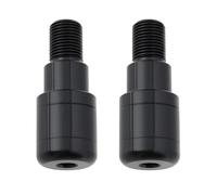 LT Easiyl 2 Pz Estremità Manubrio Moto M16 x 28mm Spina Manubrio Moto Compatibile Con Yamaha MT01 MT-01 MT03 MT-03 MT07 MT-07 MT09, Nero