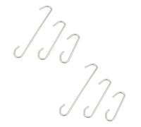 LT Easiyl 2 set di 2 sifoni per cassetta WC con gancio a C in acciaio da 65 mm, 89,5 mm e 126 mm, per collegamento a sifone