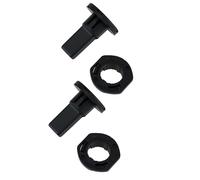 LT Easiyl 2 Set Di Boccole Per Radiatore Superiore Auto 17117596922 17117596923 Compatibile Con BMW 328i 2012-2015