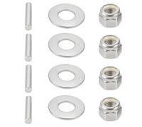 LT Easiyl 2 Set Kit Dado Per Perno Di Taglio Elica Da Con Rondelle Di Ricambio 1865019 Compatibile Con Minn Kota Motore Elettrico MKP-33 MKP-38