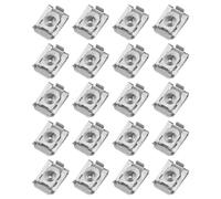 LT Easiyl 20 clip di fissaggio per parafango anteriore per parafango telaio clip di fissaggio pannello porta clip di fissaggio 51717065773 compatibile con BMW Serie 3, argento