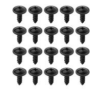 LT Easiyl 20Pcs 24mm X 6mm Croce Viti Autofilettanti Paraurti M6 Fisso Auto Corpo Parafango Viti Metallo Rivetto di Fissaggio per Parafanghi Archi Ruota Paraurti Compatibile con Alfa