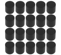 LT Easiyl 20Pcs 5mm Pistone Pad Silicone Pad Midrange Speaker Buffer Pad per Flauto Strumenti Nero