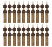 LT Easiyl 20pcs Carp Helicopter Rig Tubo 35x5mm Apertura 1mm Helicopter Sleeve & Beads Terminale Attrezzatura da pesca Carpa Attrezzatura da pesca Strumento per la pesca